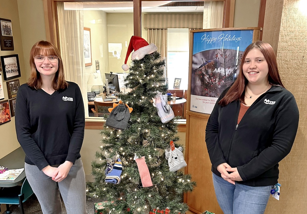 Meredith Village Savings Bank kicks off Annual Mitten Tree Drive, to benefit local schools and nonprofits