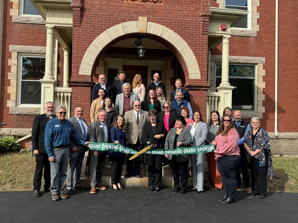 Chamber of Commerce holds ribbon cutting to celebrate the opening of the Gafney Home