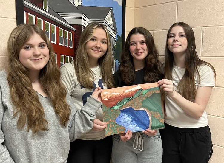 Rochester Students Take Top Honors in Statewide Art Competition, Transforming Design into Mural