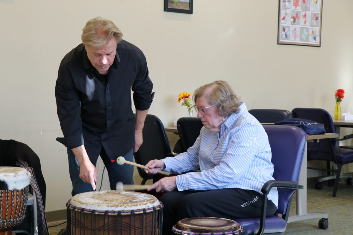 Easterseals NH’s Adult Day Program Drums Up Excitement in Rochester