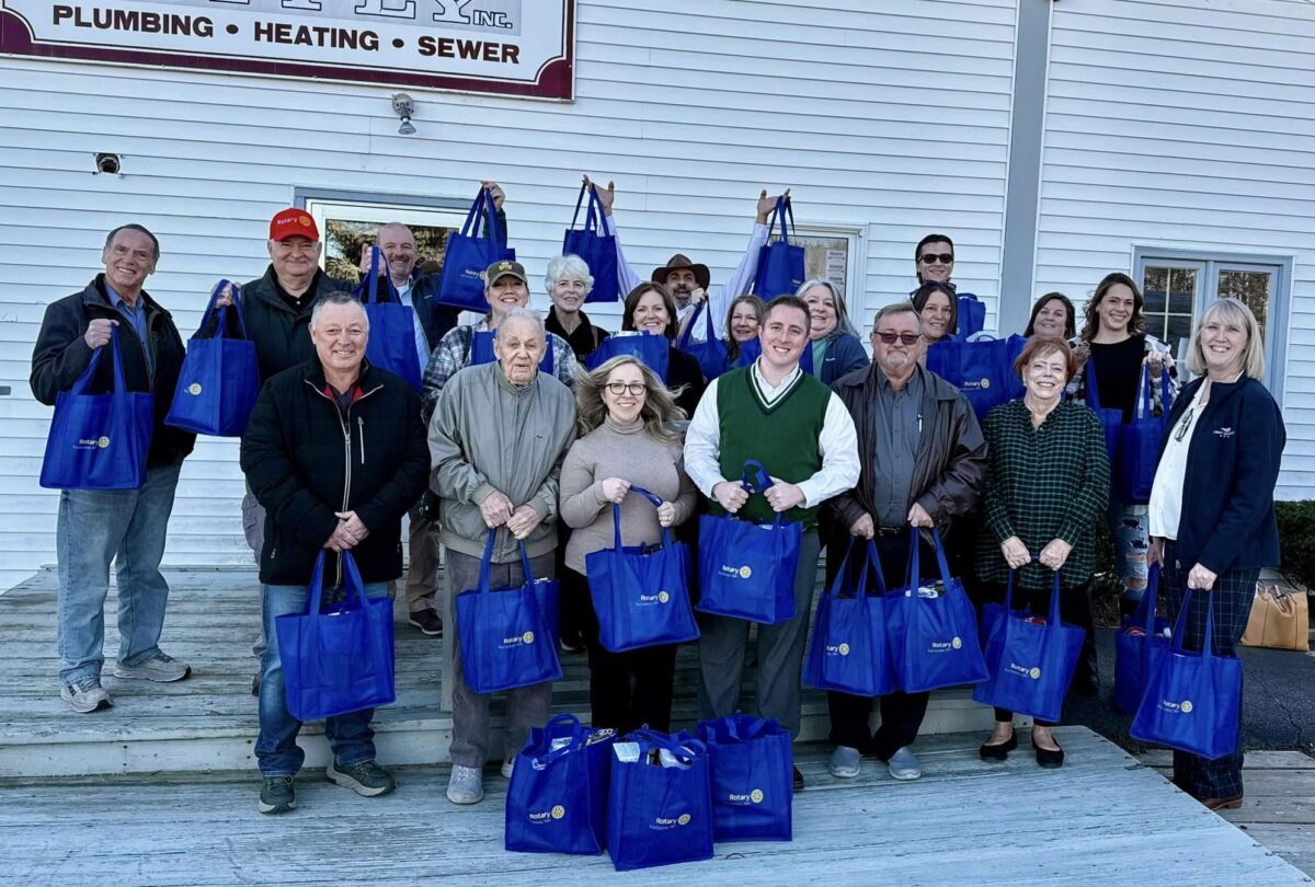 Rochester Rotary Club Assembles “Santa Sacks” to Provide Holiday Cheer to Seniors in Public Housing