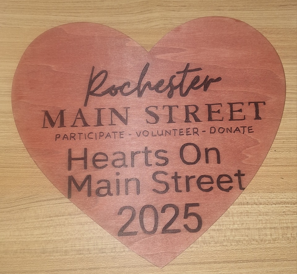 Hearts On Main Street: Celebrate Love and Support Downtown Rochester